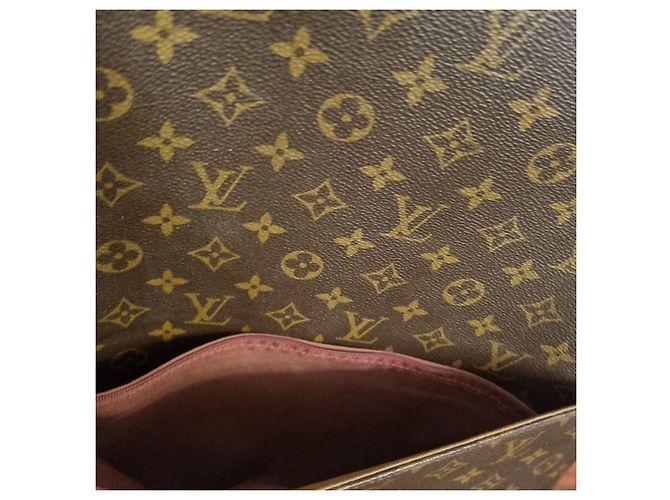 Trolley monogram Louis Vuitton Marrone - vista 6