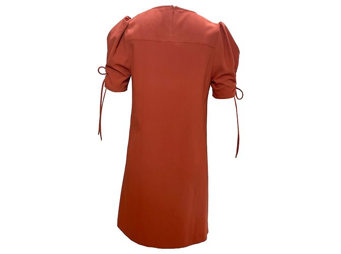 Abito con maniche legate See By Chloé in poliestere rosso - vista 2