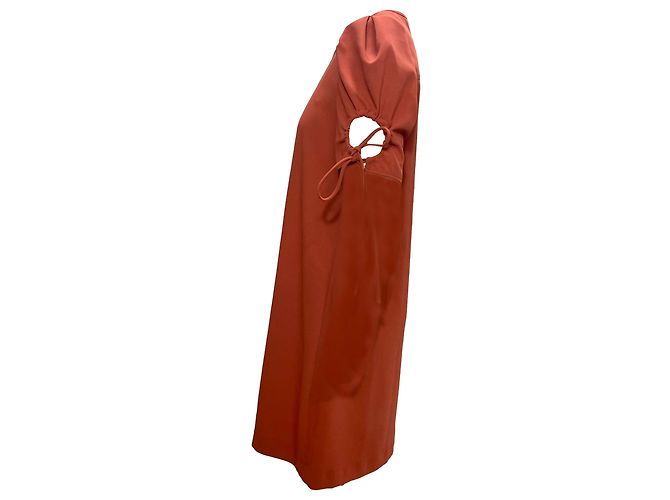 Abito con maniche legate See By Chloé in poliestere rosso - vista 3