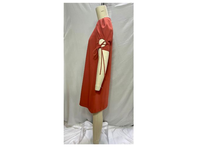 Abito con maniche legate See By Chloé in poliestere rosso - vista 9