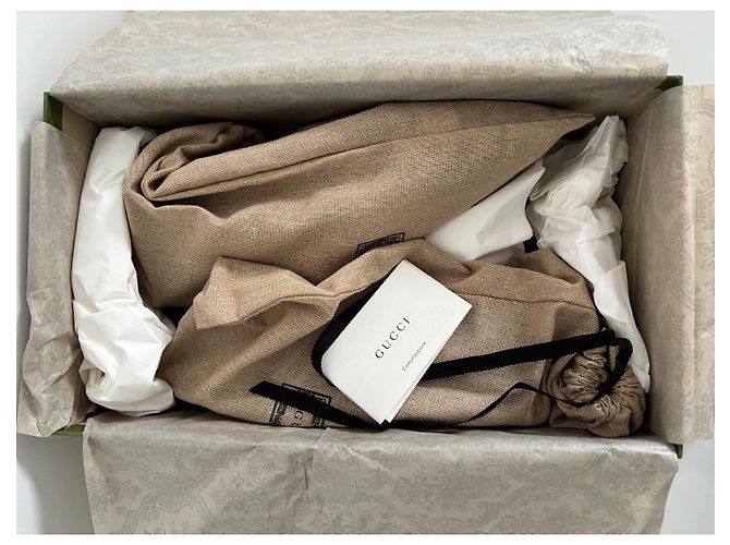 Mocassins Jordaan Gucci en cuir noir - vue 8