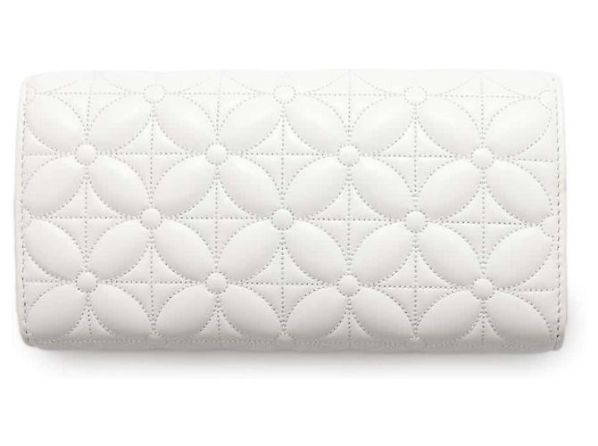 Portafoglio Lungo Capucines Monogramma Fiore Louis Vuitton Bianco - vista 3