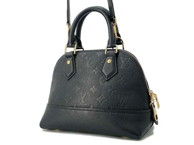 Sac à main Louis Vuitton Monogram Empreinte Neo Alma BB Noir Monogramme - vue 2