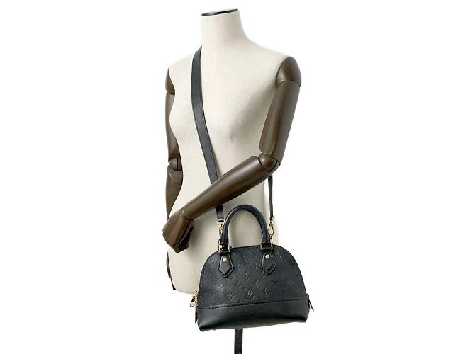 Sac à main Louis Vuitton Monogram Empreinte Neo Alma BB Noir Monogramme - vue 5