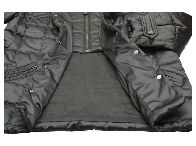 MCM Pufferjacke Schwarz Gesteppt Polyester Größe 38 - Ansicht 7