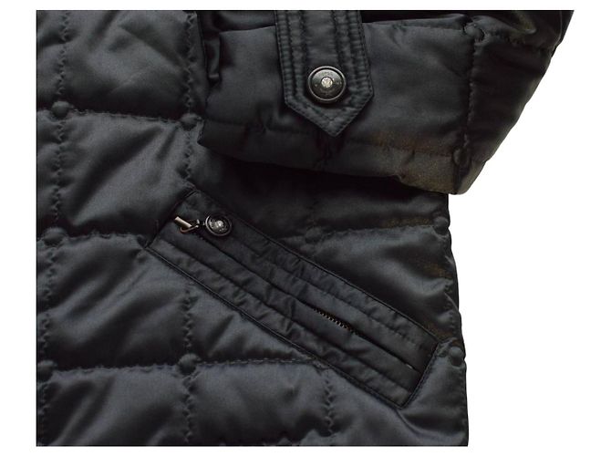 MCM Pufferjacke Schwarz Gesteppt Polyester Größe 38 - Ansicht 8