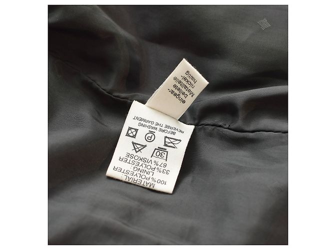 MCM Pufferjacke Schwarz Gesteppt Polyester Größe 38 - Ansicht 9