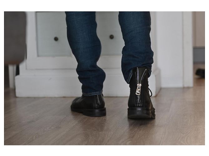 Autre Marque AS 98 Airstep Black Leather Boots - view 4