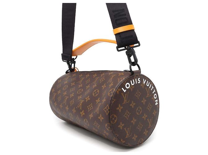 Louis Vuitton Polochon Marrone - vista 2