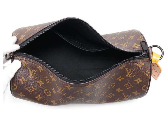 Louis Vuitton Polochon Marrone - vista 5