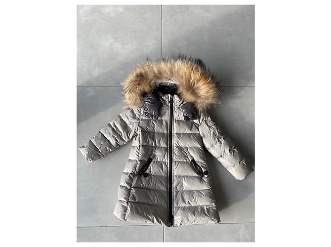 Moncler Daunenjacke Grau Mädchen 2 Jahre - Ansicht 2