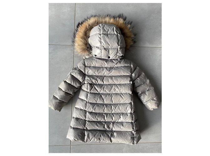 Moncler Daunenjacke Grau Mädchen 2 Jahre - Ansicht 3