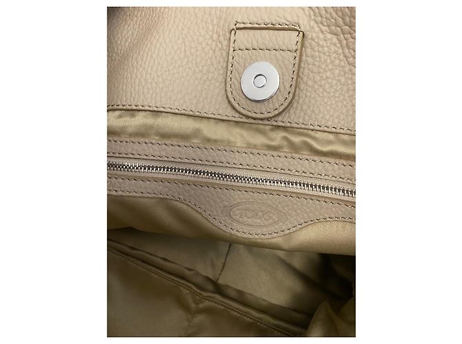Borsa in pelle Tod's beige - vista 3