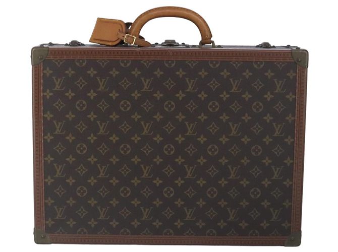 LOUIS VUITTON Monogram Bisten 50 Trunk M21328 LV Auth 97363A Monogramma - vista 5