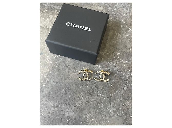 Orecchini CHANEL T. Metallo D'oro - vista 4