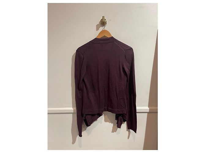 SAINT LAURENT Strickwaren T.International S Seide Lila - Ansicht 3