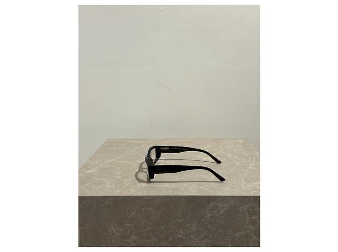 Occhiali da sole BALENCIAGA T. Plastica Marrone - vista 6