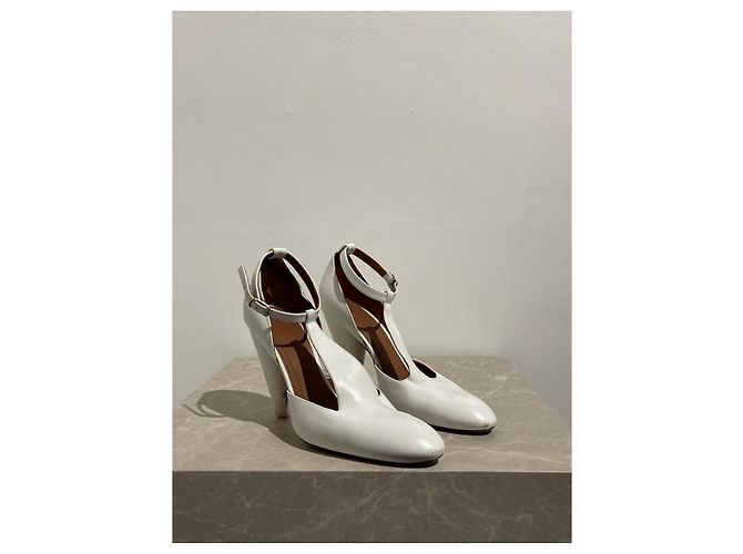 Céline Tacchi CELINE T.EU 37 Pelle Bianco - vista 2
