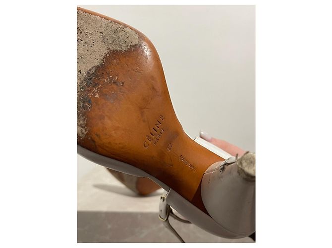 Céline Tacchi CELINE T.EU 37 Pelle Bianco - vista 8