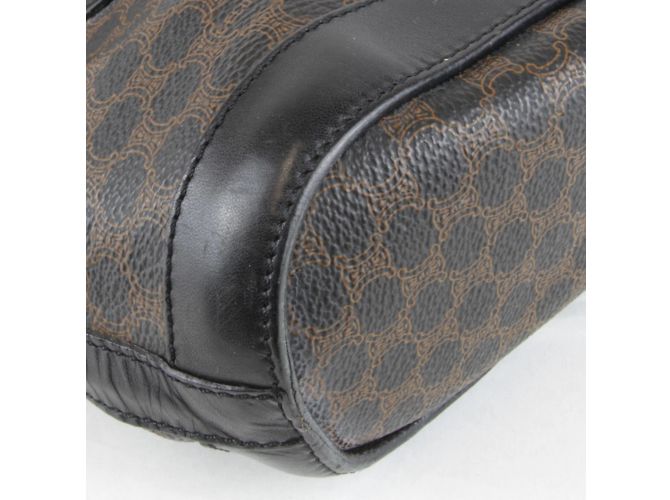 Borsa a mano Céline nera in PVC Nero - vista 5