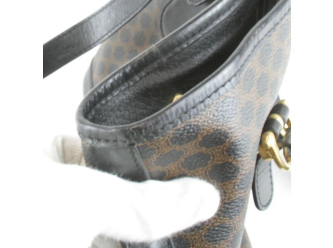 Borsa a mano Céline nera in PVC Nero - vista 9