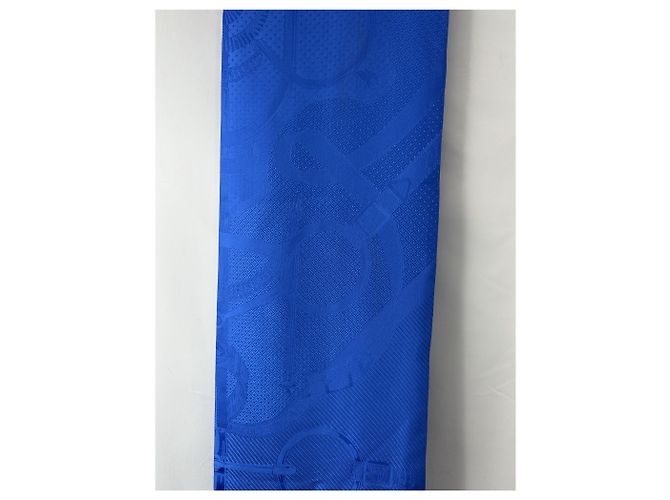 Damask Lavallière von Hermès Blau - Ansicht 4
