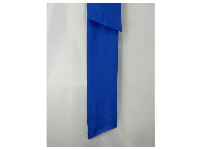 Damask Lavallière von Hermès Blau - Ansicht 5
