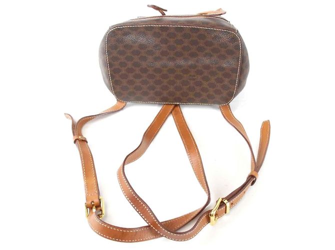 Céline Celine brauner Leder-Rucksack - Ansicht 6