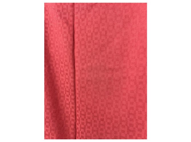Sciarpa in cashmere "H" di Hermès Rosso - vista 5