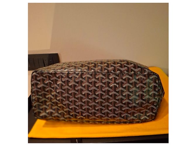 Saint Louis Borsa a mano Goyard St.Louis PM Beige in tela - vista 16