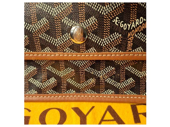Saint Louis Borsa a mano Goyard St.Louis PM Beige in tela - vista 3