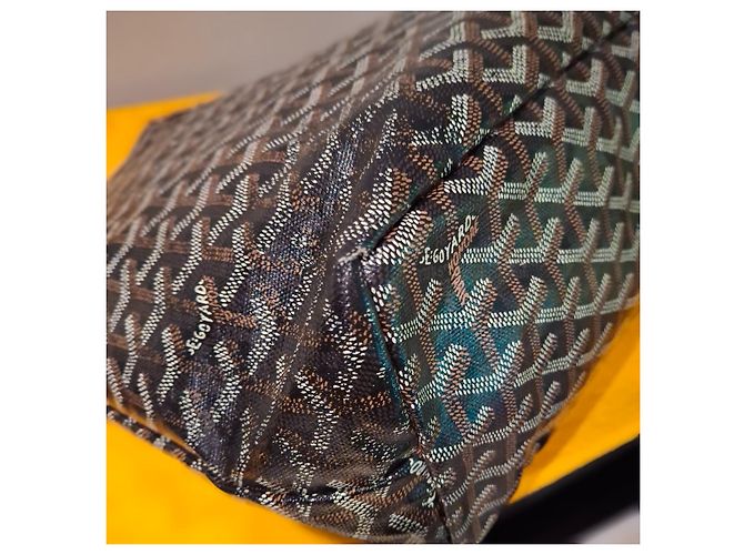 Saint Louis Borsa a mano Goyard St.Louis PM Beige in tela - vista 6