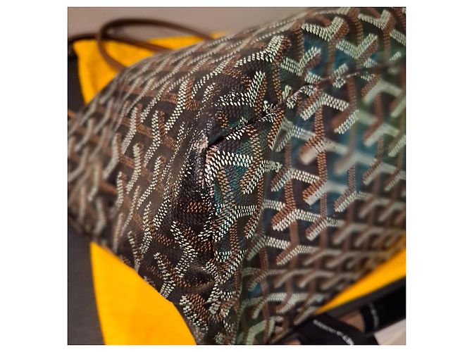 Saint Louis Borsa a mano Goyard St.Louis PM Beige in tela - vista 7