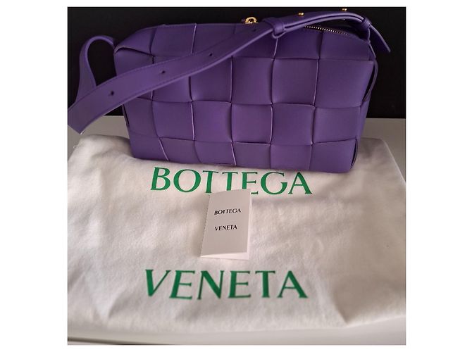 Cassette Bottega Veneta Cassetta di Mattoni Porpora - vista 5