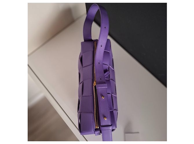 Cassette Bottega Veneta Cassetta di Mattoni Porpora - vista 8