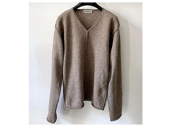 100% Wolle beige taupe meliert T. S Issey Miyake Men - Ansicht 2