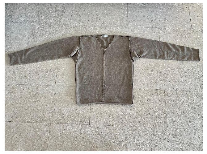 100% Wolle beige taupe meliert T. S Issey Miyake Men - Ansicht 3