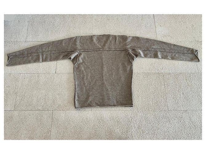 100% Wolle beige taupe meliert T. S Issey Miyake Men - Ansicht 6