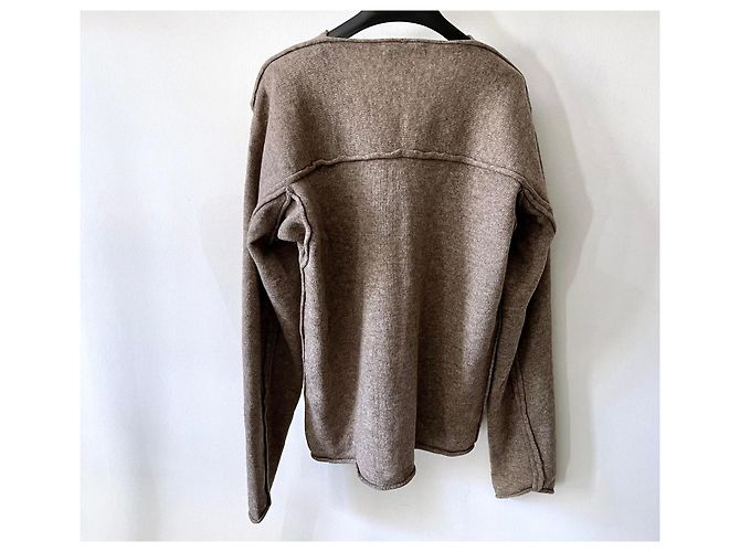 100% Wolle beige taupe meliert T. S Issey Miyake Men - Ansicht 9