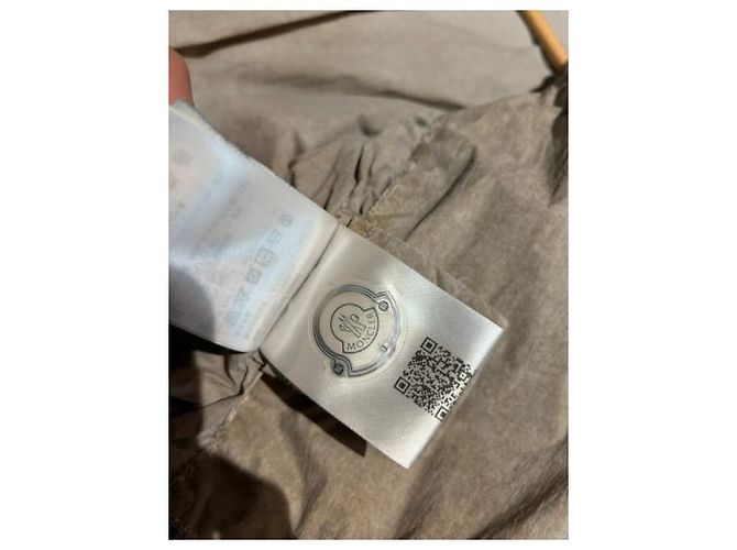 Giacca Puffer Moncler x Rick Owens Beige - vista 10