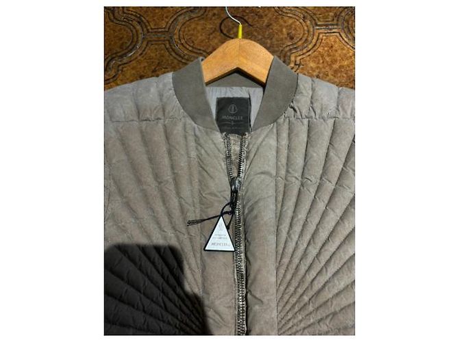 Giacca Puffer Moncler x Rick Owens Beige - vista 5