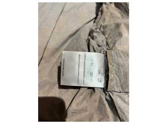 Giacca Puffer Moncler x Rick Owens Beige - vista 7