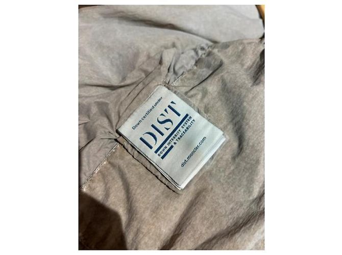 Giacca Puffer Moncler x Rick Owens Beige - vista 8