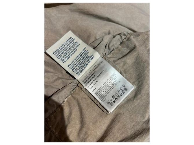 Giacca Puffer Moncler x Rick Owens Beige - vista 9