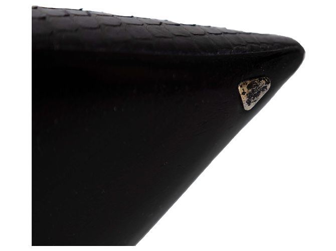 Pumps Eyeline in pelle di serpente Louis Vuitton - anni '10 Porpora - vista 5