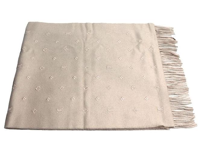 Sciarpa in seta e cashmere Louis Vuitton LV Stellar M78205 Rosa - vista 3