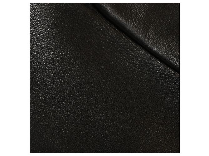 Abrigo largo de Acne Studios con cinturón de cuero negro - vista 13