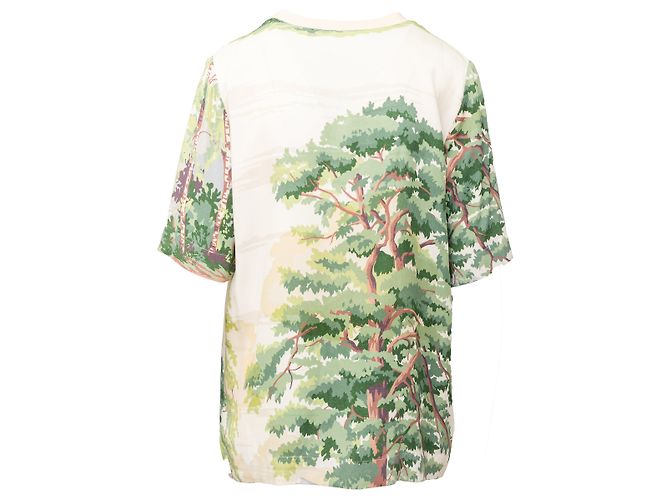 Stella Mc Cartney Camiseta Stella McCartney Landscape - '10s Blanco - vista 2