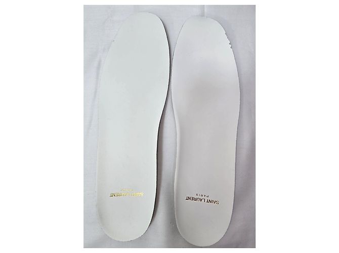 Sneakers alte Saint Laurent SL/10H in pelle bianca - vista 18
