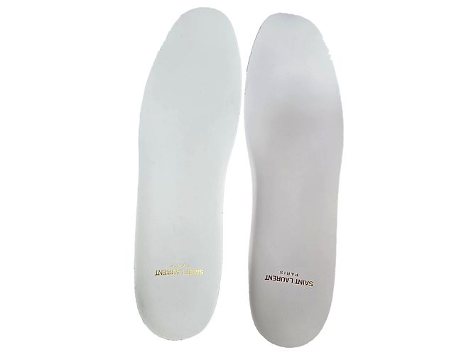 Sneakers alte Saint Laurent SL/10H in pelle bianca - vista 8